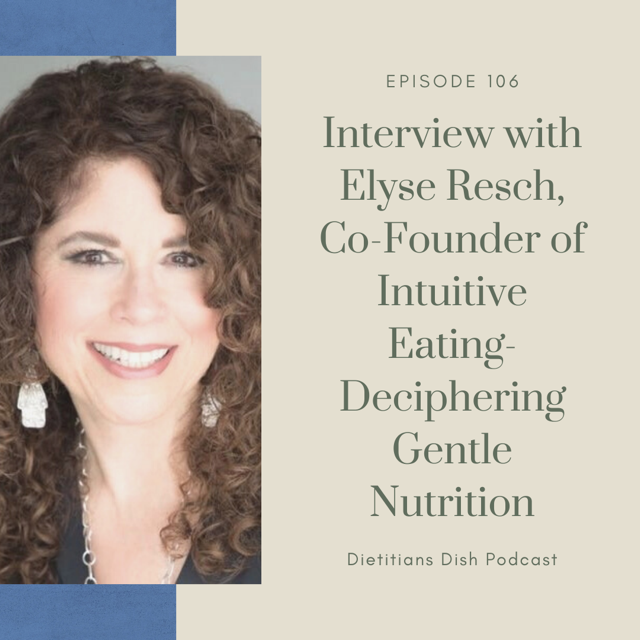 Episode 106: Interview with Elyse Resch, Co-Founder of Intuitive Eating ...